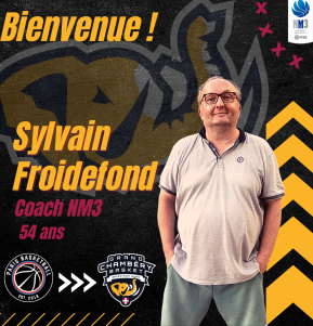 Sylvain Froidefond nouveau coach de la NM3
